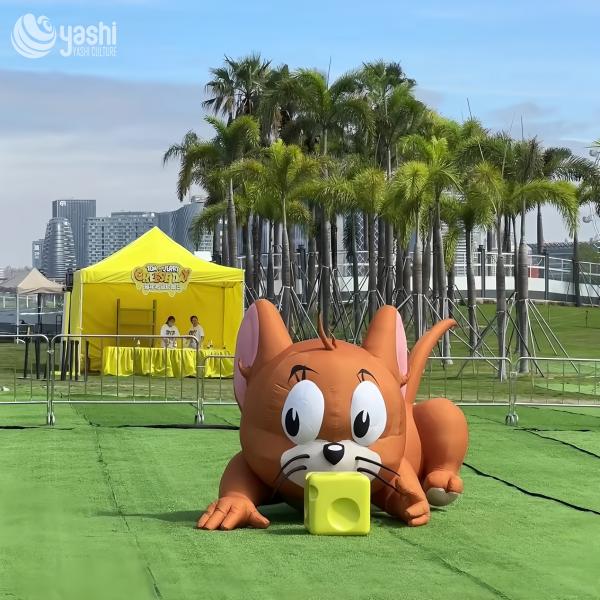 Outdoor Inflatable Decorations Cartoon Tom and Jerry Balloon