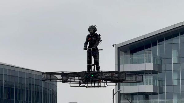 Urban-1 Standing eVTOL: License-Free Low-Altitude Air Mobility with Ultra-Light Weight and Gravity-Sensing Control