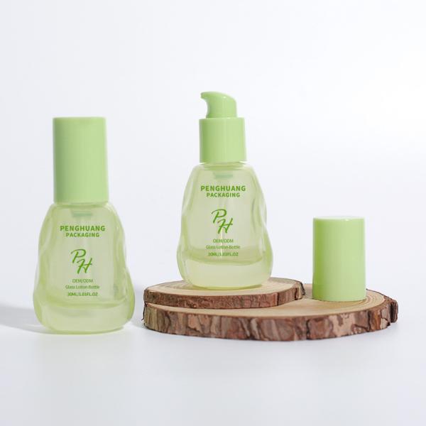Customized Logo 1oz 30ml Skincare Packaging Container For Serum Lotion And Foundation