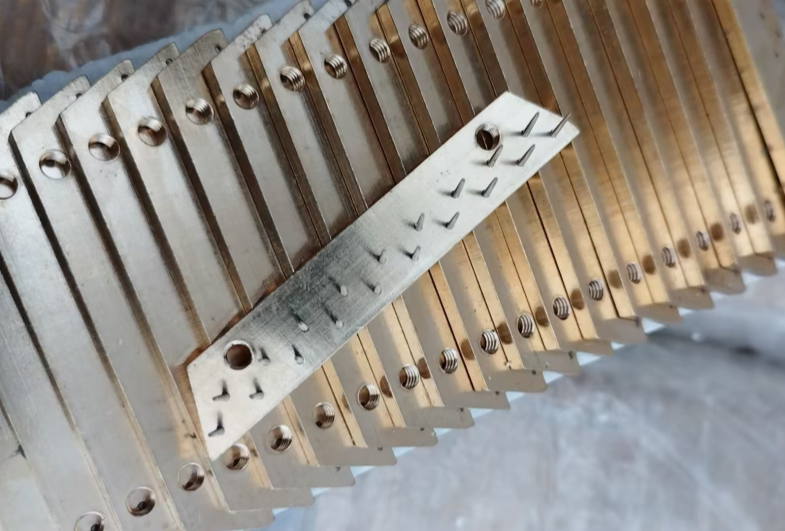 BABCOCK EHWHA HIRANO Pin Bar Stenter Machine Parts Pin Plates Metal