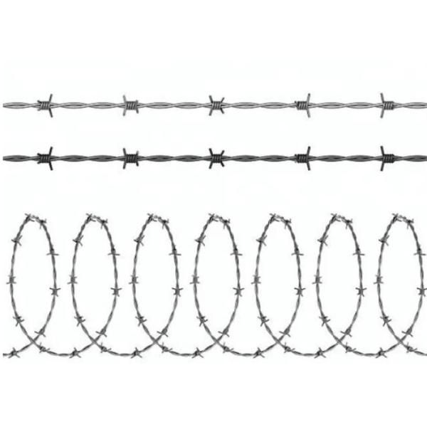 Alambre de alta resistencia acordeón galvanizado de 65 maquinillas de afeitar del Cbt de la inmersión caliente