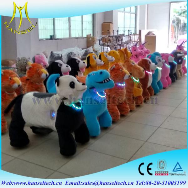 Hansel animal toys scooter for shopping mall and play ground battery cion operated game center mall animal scooter rider
