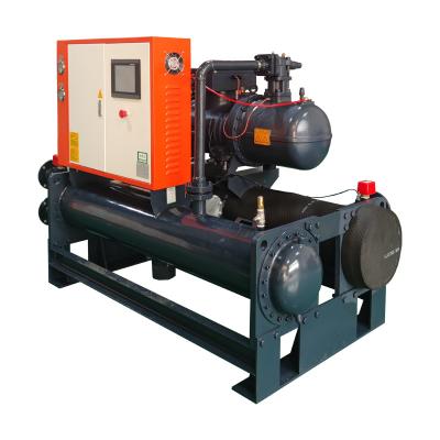 210kw 160 Ton Chiller 50Hz / 60Hz Screw Compressor Water Chiller 160HP