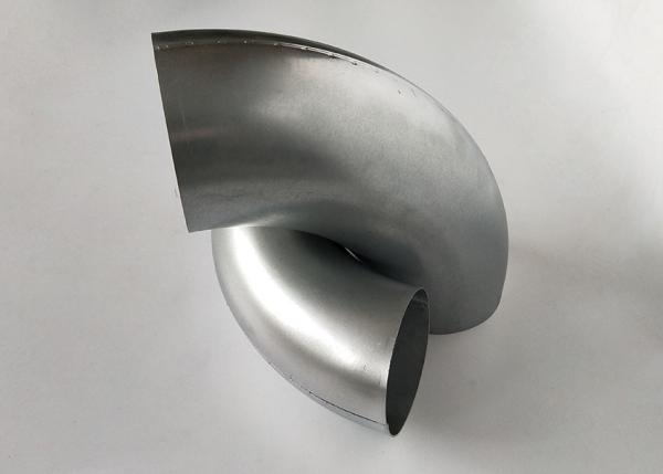 DN 100 Industrial Dust Extraction Hose Fittings Dust Collection Welding Elbow