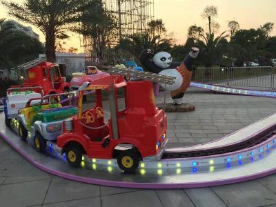 Fiberglass Kids Amusement Ride Single Floor Climbing Track 12 Kids