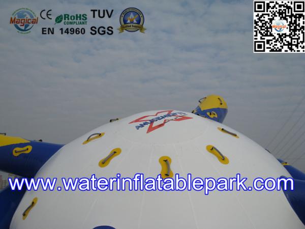 0.9mm PVC Tarpaulin Inflatable Saturn Water Toy  5 Years Warranty