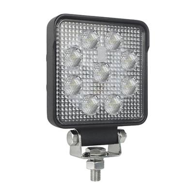 Vagens impermeáveis do diodo emissor de luz das luzes de inundação 3850lm de 5 polegadas 13.5W Off Road com 9 microplaquetas