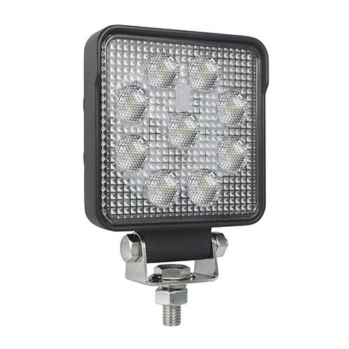 Vagens impermeáveis do diodo emissor de luz das luzes de inundação 3850lm de 5 polegadas 13.5W Off Road com 9 microplaquetas