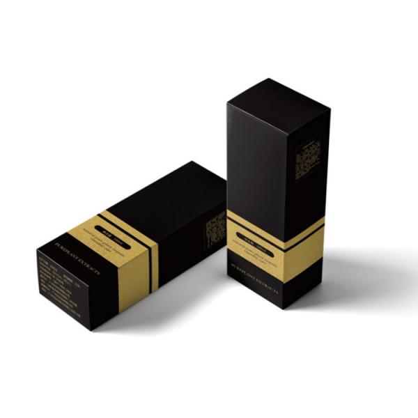 Caja de papel de la botella de aceite esencial que empaqueta para el tamaño de los cosméticos modificado para requisitos particulares