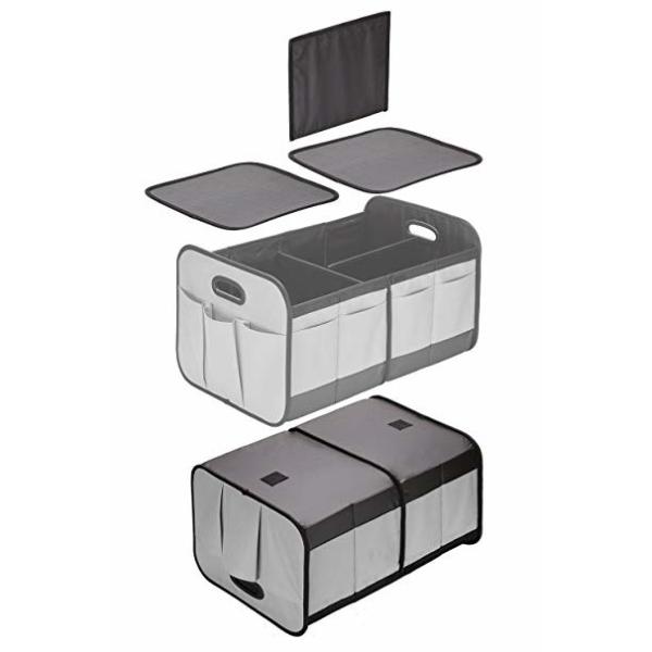 Foldable Cargo Trunk Organizer Bags , Truck Organizer Bag With Reinforced Handles