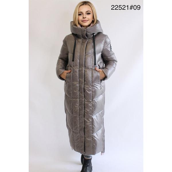 FODARLLOY New thickened high-end fashion hooded warm long-sleeved mid-length cotton-padded coat