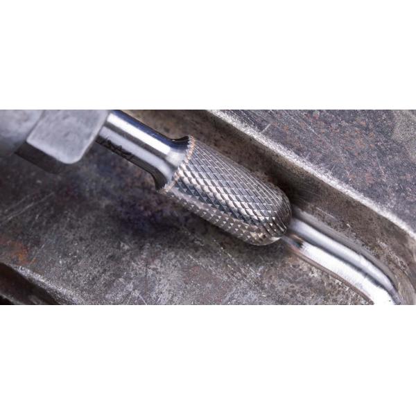 Tungsten Carbide Burr Bits 1/4 Inch Shank Diameter Packaged in Sturdy Cardboard Box
