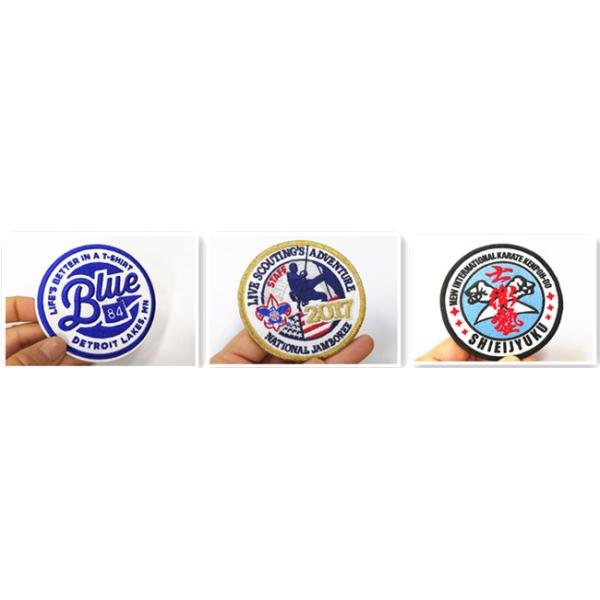 Твилл вышил жаре границы Мерров заплаты значка - уплотнению с задней частью клея