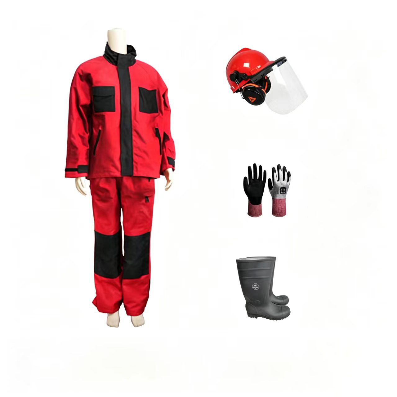800Bar Pressure Washing Suits Split Type High Visibility Safety Clothing Waterproof