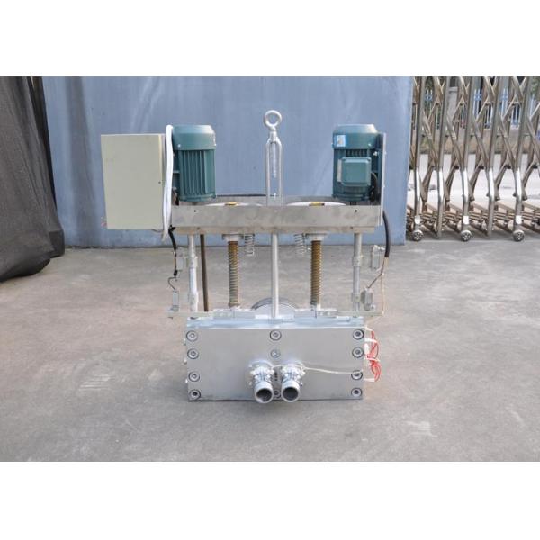 Electrical Screen Changers Plastic , 130 Screw Dia 240*240 Plastic Extrusion Screen Changer