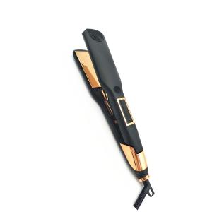 Multi Size AC110V LCD Ceramic Negative Ion Hair Straightener , Ion Flat Iron