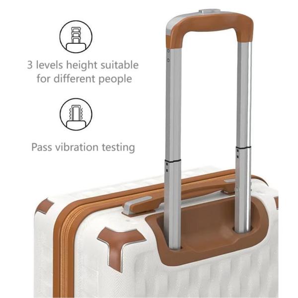 Vintage Classic Style Hard Travel Luggage Hard Case Luggage Set Abrasion Resistance