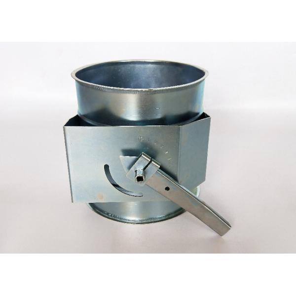 Воздушный демпфер диаметра нержавеющей стали 125мм ручной для системы ХВАК