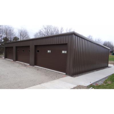 Steel Structure Car Shed Garage Carport Industrial Design Style for Gymnasium Direct