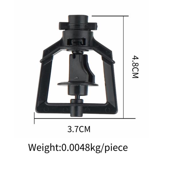 Lasting Upright Position Agricultural Water Sprinkler Irrigation System with Plastic Sprinkler