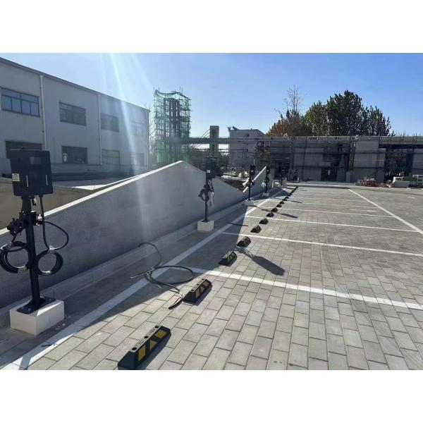 Portable EV Charger with Screen Adjustable 11kW Type 2 EVSE Charger 14kW/21kW Pile GBT EV Safety Wallbox