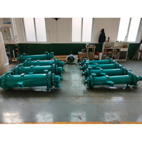 Corrosion Resistant Teflon Tube Heat Exchanger Lightweight Design for Heat Transfer in Corrosive Environments 0.5 Square Feet