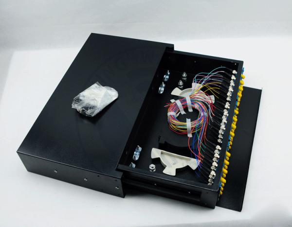 XYFiber 48Port  Slidable Fiber Optic Terminal Box , Fiber Patch Panel 2U 19 inch