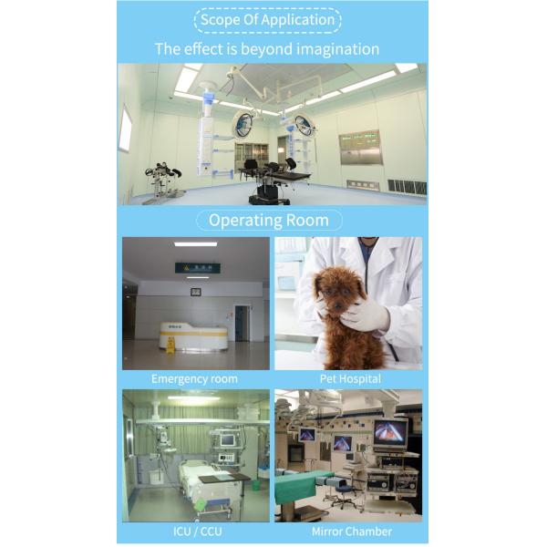 Single Arm Electric Medical Ceiling Pendant 360kgs Height Adjustment