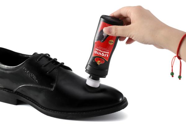 líquido de brilho de sapatos preto desbloqueia o potencial dos teus sapatos com brilho instantâneo preto marrom neutro