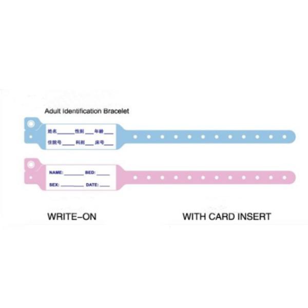 Wholesale Disposable Adult Child Baby Medical Patient Identification ID Bracelet
