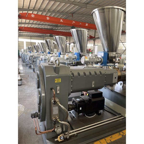 Нержавеющая сталь Пластиковая линия водоснабжения, Пластиковая труба экструзионная машина