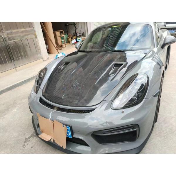 Carbon Fiber Products for Porsche 981 Boxster Carbon Fiber Hood 981 Carbon Fiber Engine Hatch Cover 2013-2015
