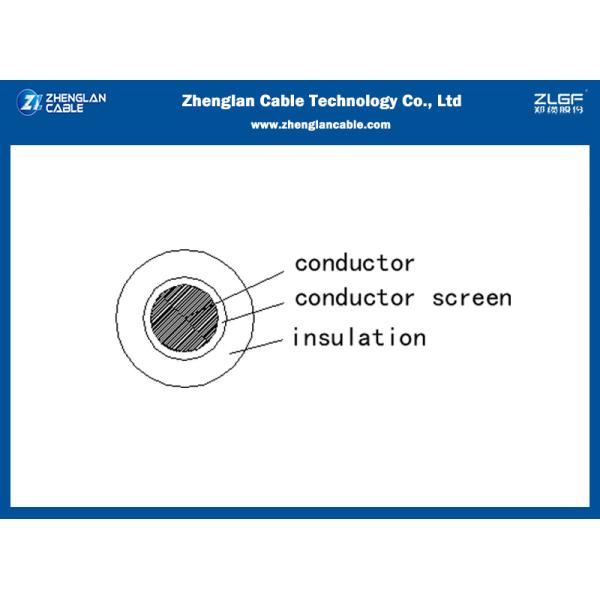 35kv AAAC/SC/XLPE cabo isolado aéreo IEC60502-2 de duas camadas