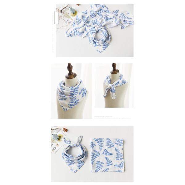 Cartoon Waterproof Muslin Baby Bibs Teething Saliva Towel Custom Size