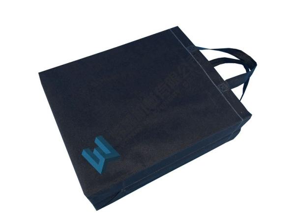 manufacturer of glitter laminated non woven tote cloth bag for sale
