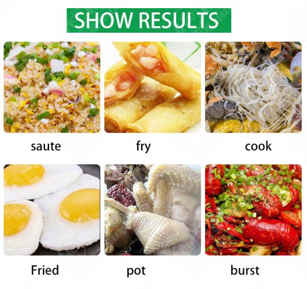 Multifunctional Restaurant Electric Cooking Robot Rotating Fried Rice Robot Cooker