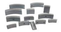Le ferrite magnétique permanent à arc circulaire en céramique est utilisé dans le moteur d'essuie-glace automobile