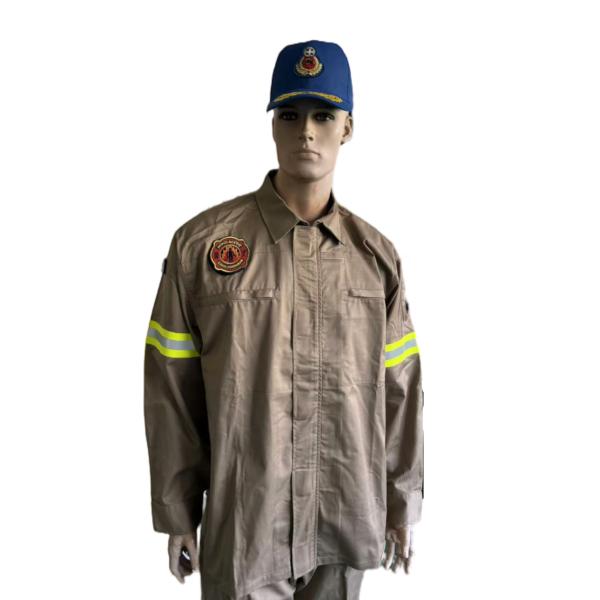 Embroidery Logo FR Firefighter Fire Retardant Hat For Emergency Rescue