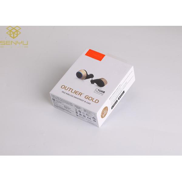 Hard Cardboard Mobile Accessories Packaging Powerbank / Earphone / Headphone / Headset