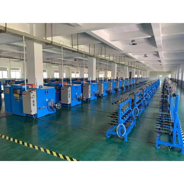 Fuchuan 400b High Speed Bunching Machine for Fine Copper Wire Stepless Twisting Pitch Adjusting Cable Machines