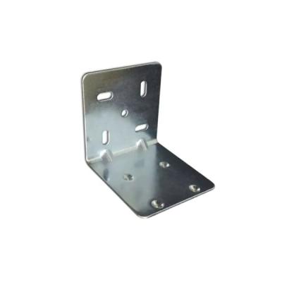 Estampagem personalizada de tipo L Mobiliário Bracket Hardware Bracket de ferro forjado Brackets de ângulo