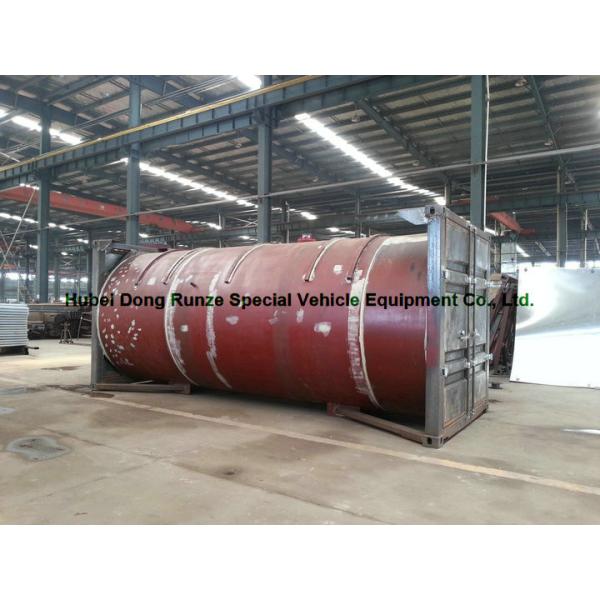 20ft Mobile LPG Gas Tank Container Gas Filling Station 20000L With Filling Dispenser