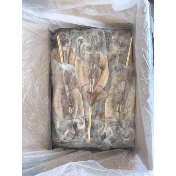Естественный кальмар круга BQF замороженный Illex цвета 200G 300G весь