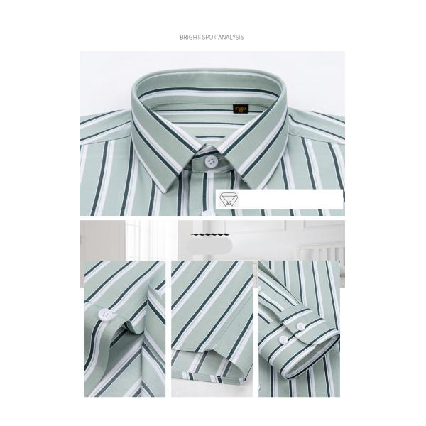 Трикотажный плюс размер Синий Красный полосатый мужской пуговица вниз блестящая французская манжетка платье рубашка