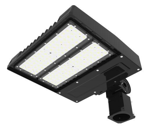 6000K  3030 LED Shoebox Light Outdoor LED Street Light Housing Power 130lm/ Watt
