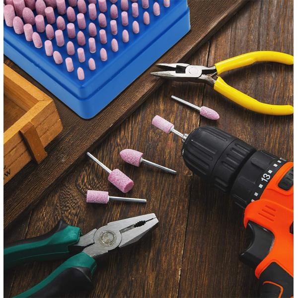 100 шт. абразивный шлифовальный круг по камню 1/8 (3 мм) с хвостовиком на головке