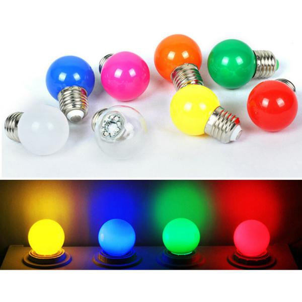 SKD Colorful Global 1W Indoor LED Bulbs For Christmas Holiday