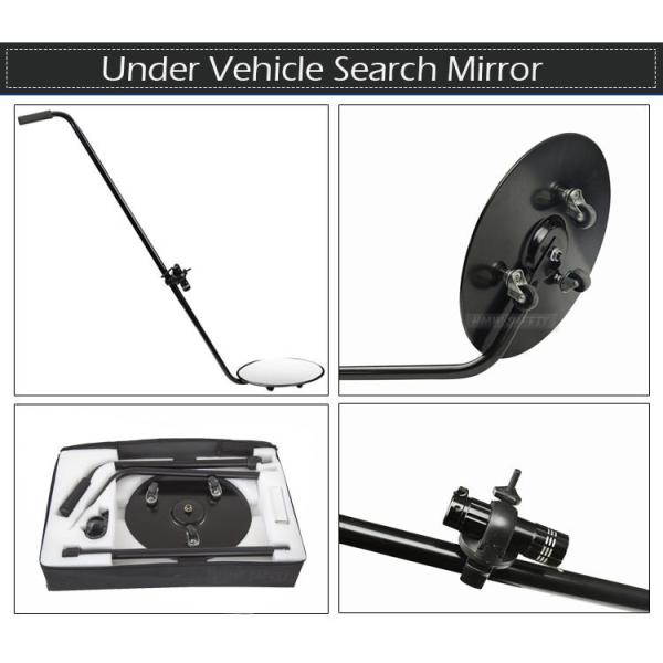 Round Convex Acrylic IP68 30cm Under Vehicle Checking Mirror