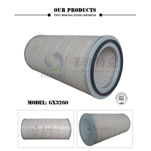 Blower Industrial Air Filter Cartridge Cylindrical Thread Construction