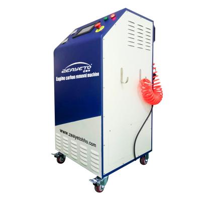 AC 220V HHO Carbon Cleaner / 50 60 Hz Diesel Engine Decarbonizer Touch Screen Control